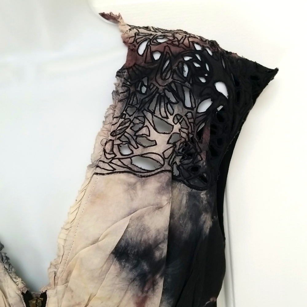 Catherine Malandrino Tie Dye Dress Size 10 NWT - Picture 3 of 7